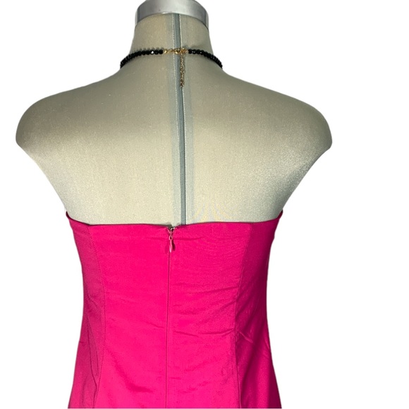 Costa Blanca Pink Strapless Dress Size M - Picture 2 of 16